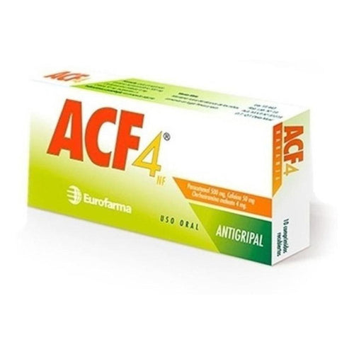 Acf 4 Nf Naranja 8 Comp - Farmacia Rex