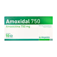 AMOXIDAL 750 MG 10 COMP