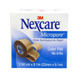 CINTA MICROPORE PIEL 2.5CM X 9MT PAPEL