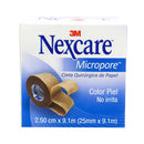 CINTA MICROPORE PIEL 2.5CM X 9MT PAPEL