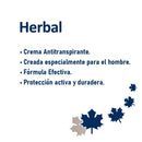 DESODORANTE CREMA SLEEP HOMBRE 80GR HERBAL