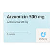 ARZOMICIN 500 MG X 3 CAPS