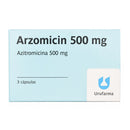 ARZOMICIN 500 MG X 3 CAPS