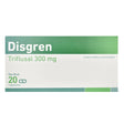 DISGREN 300MG 20 CAPSULAS