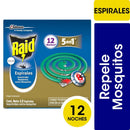 ESPIRALES ANTIMOSQUITOS RAID X12