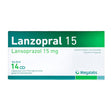 LANZOPRAL 15MG X14 CAPSULAS
