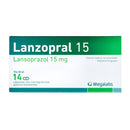 LANZOPRAL 15MG X14 CAPSULAS