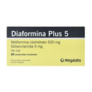 DIAFORMINA PLUS 5 X 20 COMPRIMIDOS
