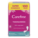 PROTECTOR DIARIO CAREFREE X100 TODOSLOSDIAS S/PERF