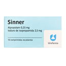 SINNER 10 TABL.