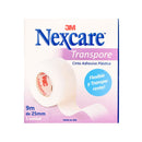 CINTA TRANSPORE 2.5CM X 9MT TRANSPARENTE