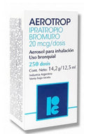 AEROTROP INHALADOR 250 DOSIS AEROSOL