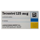 TECUATRO 125 MCG 20 TAB