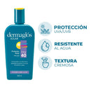 DERMAGLOS SOLAR F40 EMULSION 250ML RES/AGUA