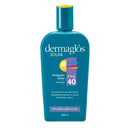 DERMAGLOS SOLAR F40 EMULSION 250ML RES/AGUA