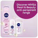 NIVEA DESODORANTE AEROSOL PEARL&BEAU.150ML ROSADO