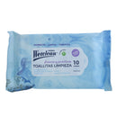 TOALLITAS HUMEDAS WETCLEAN X10 CELESTE
