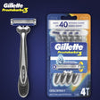 GILLETTE PRESTOBARBA3 X2