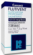 FLUTIVENT INHALADOR 125/25 120 DOSIS AEROSOL