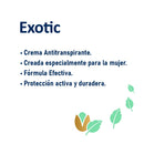 DESODORANTE CREMA SLEEP EXOTIC 40GR