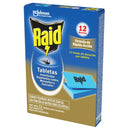 TABLETAS ANTIMOSQUITOS RAID X12 DOBLE ACCION