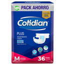 PANAL ADULTO COTIDIAN PLUS M X36