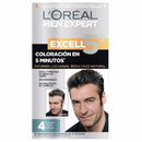 TINTA EXCEL (5) 4 CASTANO MEDIO NATURAL MEN EXPERT