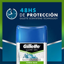 GILLETTE DESODORANTE GEL POWER RUSH 82GR ANTITR.