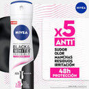 NIVEA DESODORANTE AEROSOL B&W CLEAR INVISIB. 150ML