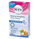 BANDAS DEPILATORIAS CUERPO VEET PIEL SENSIBLE X12