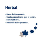DESODORANTE CREMA SLEEP HOMBRE 40GR HERBAL