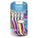 GILLETTE VENUS SIMPLY3 DESCARTABLE X4