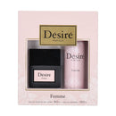 ESTUCHE DESIRE FEMME EDT 50ML + DESOD.AEROSOL