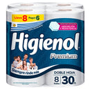 PAPEL HIGIENICO HIGIENOL PREMIUM 8X6 FUNDAX6