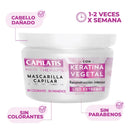 CAPILATIS MASCARA KERATINA 170ML LISO EXTREMO POTE