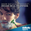 GILLETTE MACH3 SENSITIVE REPUESTO RAZOR X4 C/ALOE