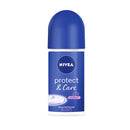NIVEA DESODORANTE ROLL-ON FEM PROTECT&CARE 50ML
