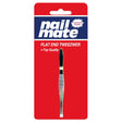 PINZA DE DEPILAR CROMADA PTA.RECTA NAIL MATE 709