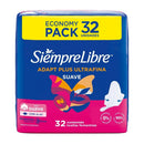 TOALLA FEMENINA SIEMPRE LIBRE ULTRAFINA SUAVE X32