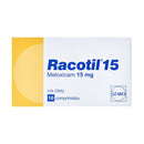 RACOTIL 15 MG 10 COMP