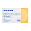 RACOTIL 15 MG 10 COMP