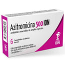 AZITROMICINA ION 500MG X6 COMPRIMIDOS
