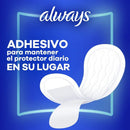 PROTECTOR DIARIO ALWAYS RESPIRABLE X120 S/PERFUME