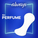 PROTECTOR DIARIO ALWAYS RESPIRABLE X120 S/PERFUME