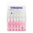 CEPILLO INTERPROX PLUS NANO 0.6MM X6 ROSADO