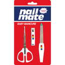CORTAUNAS BEBE NAIL MATE SET + LIMA + TIJERA 808