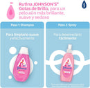 SPRAY PEINAR J&J BEBE GOTAS DE BRILLO 200ML