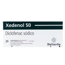 XEDENOL  50 MG 20 COMP