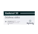 XEDENOL  50 MG 20 COMP