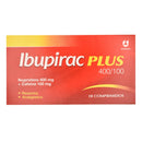 IBUPIRAC PLUS 400/100X10 400 IBUPROFENO 100CAFEINA